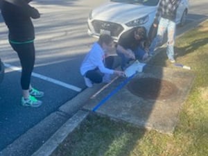 Storm Drain Stenciling 2
